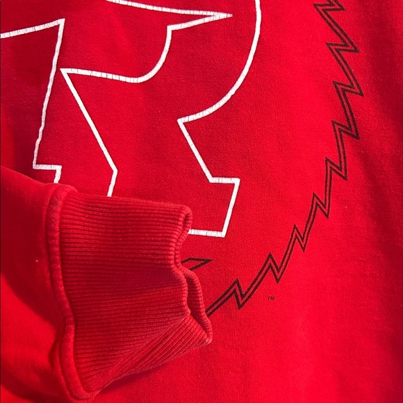 New Era Red Crewneck Men's Sweater - Picture 7 of 10